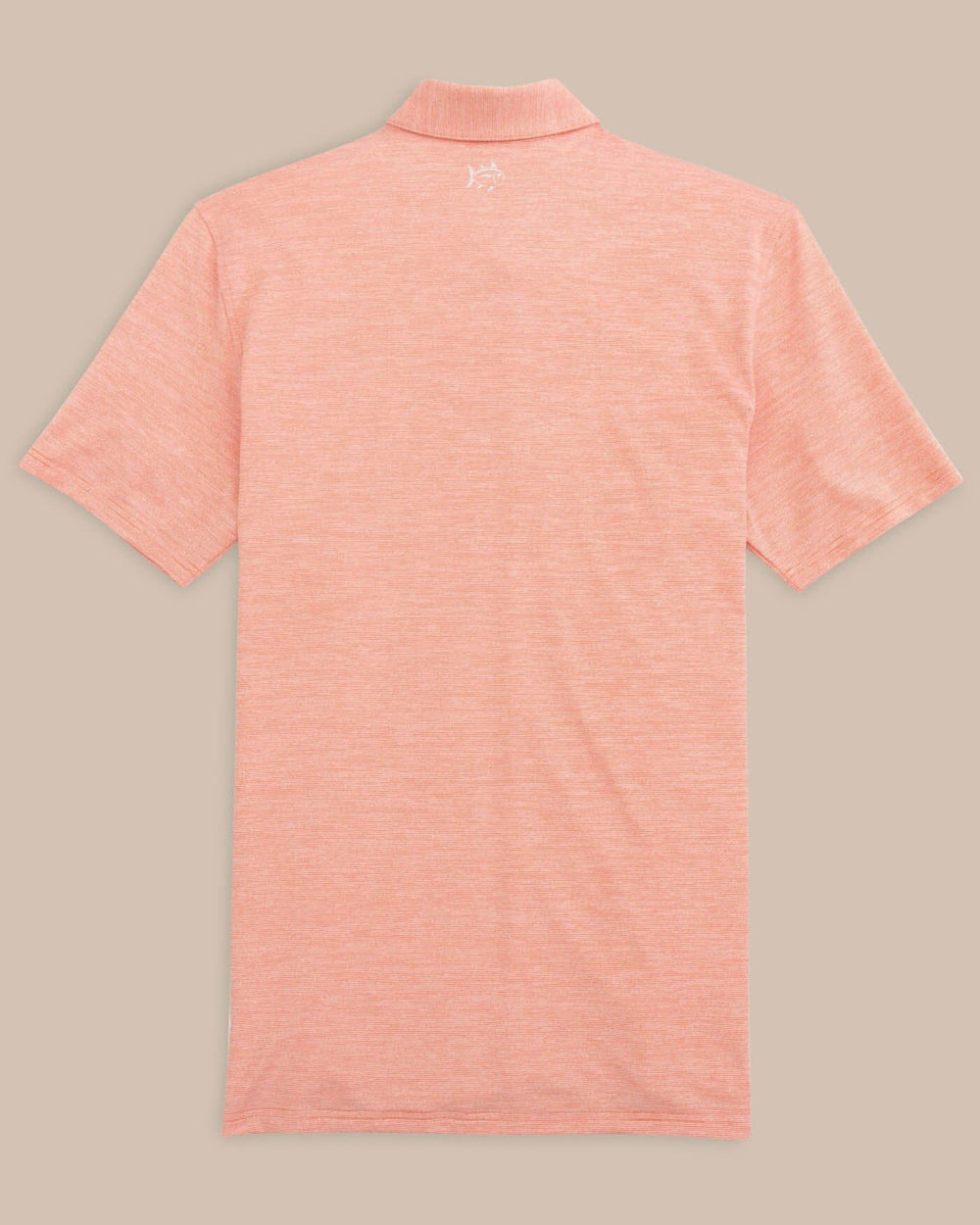 The back view of the Florida Gators Driver Spacedye Polo Shirt by Southern Tide - Endzone Orange