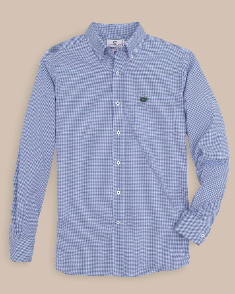 gator dress shirt Florida Gators Gingham Button Down Shirt
