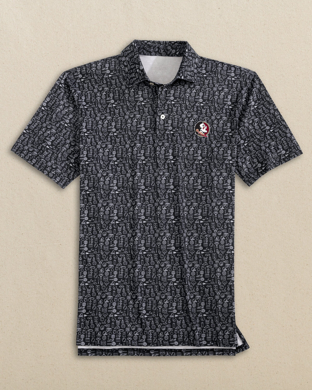 FSU Seminoles Driver Finally Friday Polo C_Polo Shirts Southern Tide 