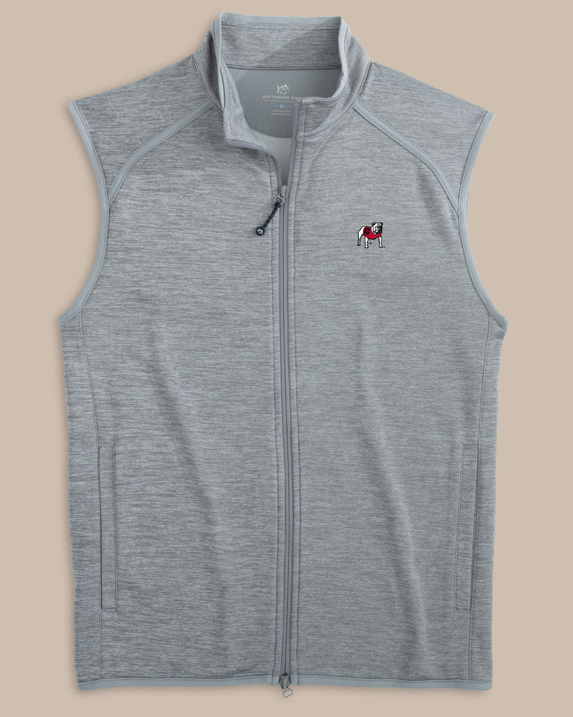 Men's Georgia Bulldogs Baybrook Heather Vest | Southern Tide