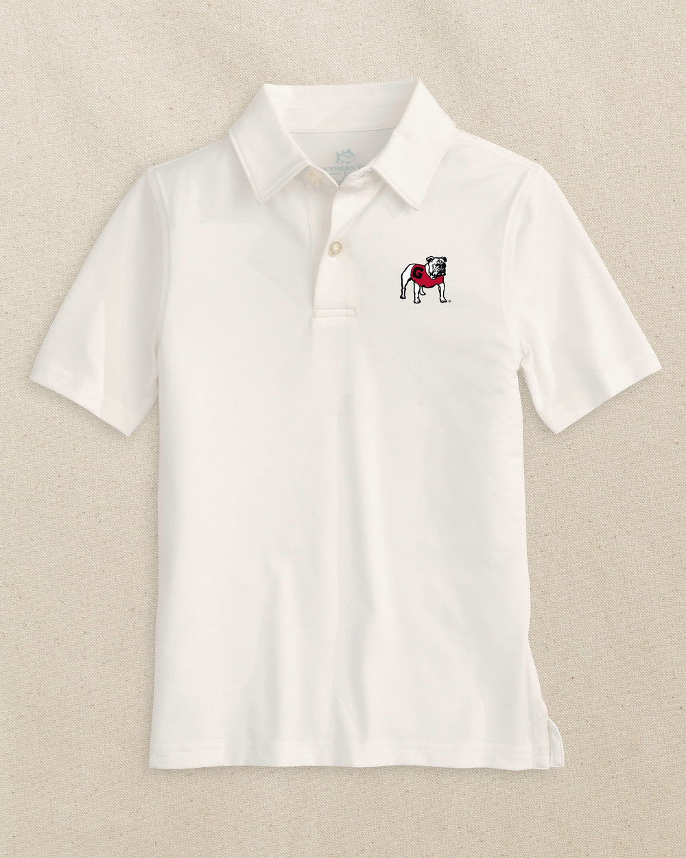 Georgia Bulldogs Boys Driver Performance Polo Shirt Y_Polo Shirts Southern Tide 