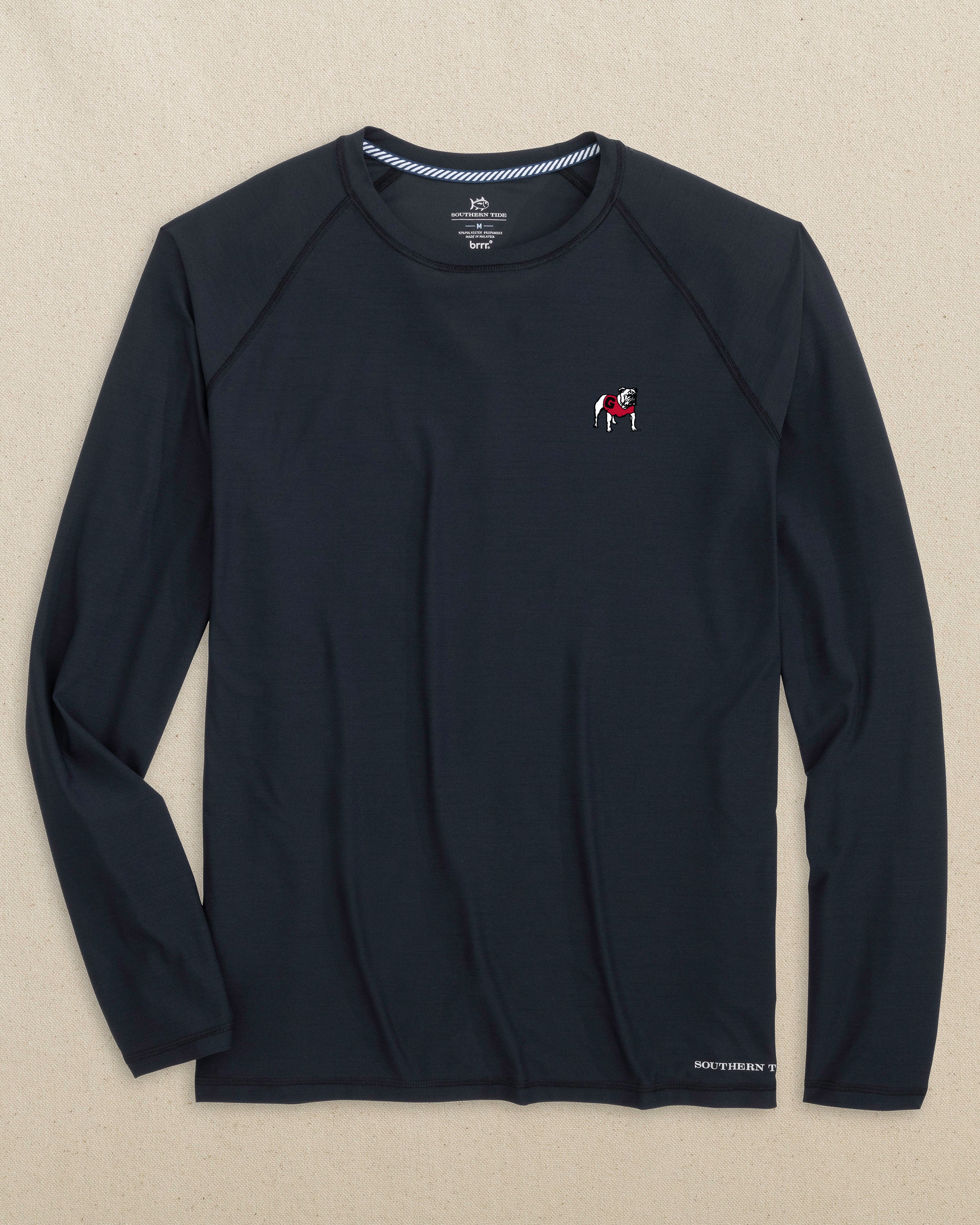 Men's Georgia Bulldogs brrr°® Long Sleeve T-Shirt | Southern Tide