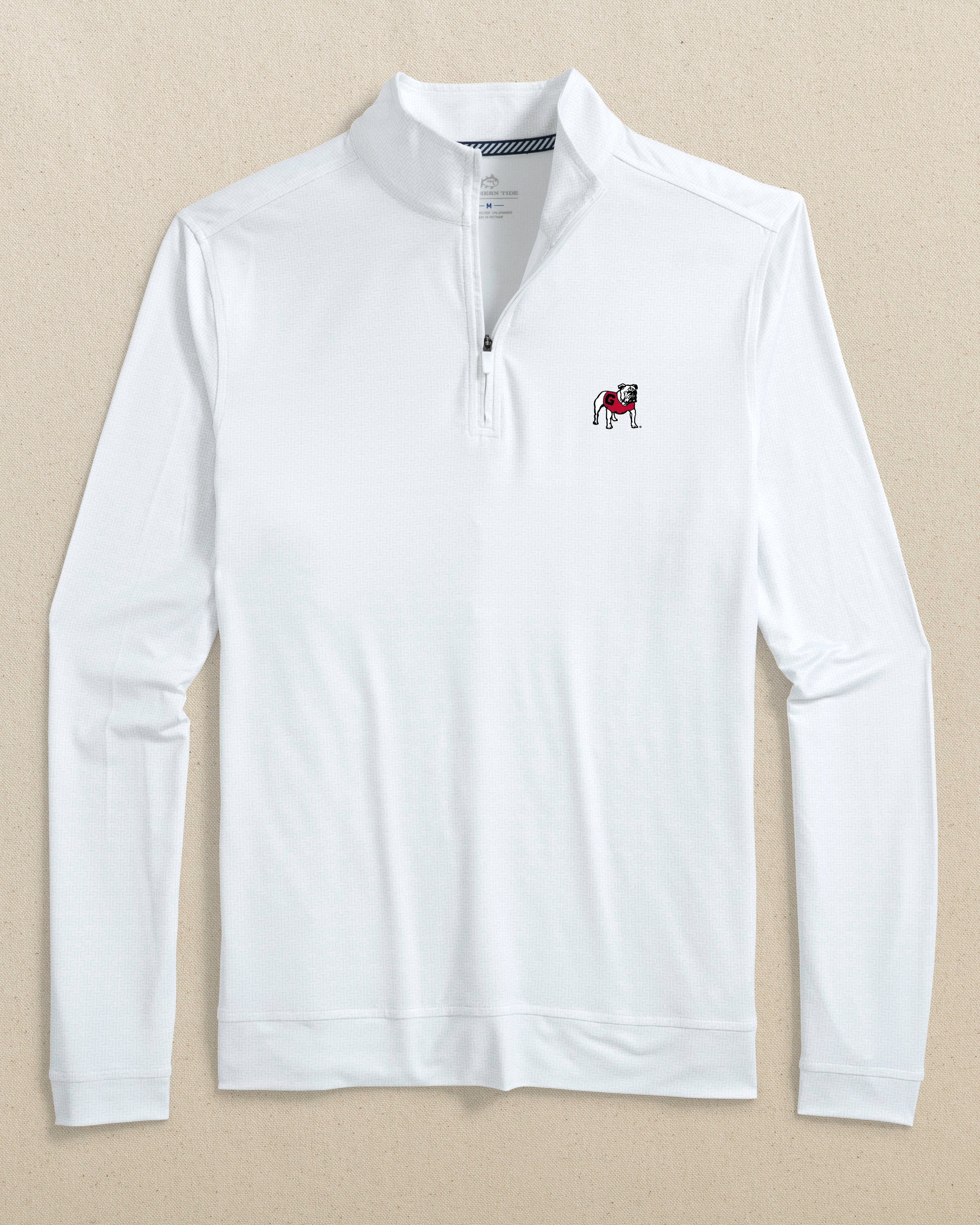 Men's Georgia Bulldogs Cruiser Geo Printed Quarter Zip