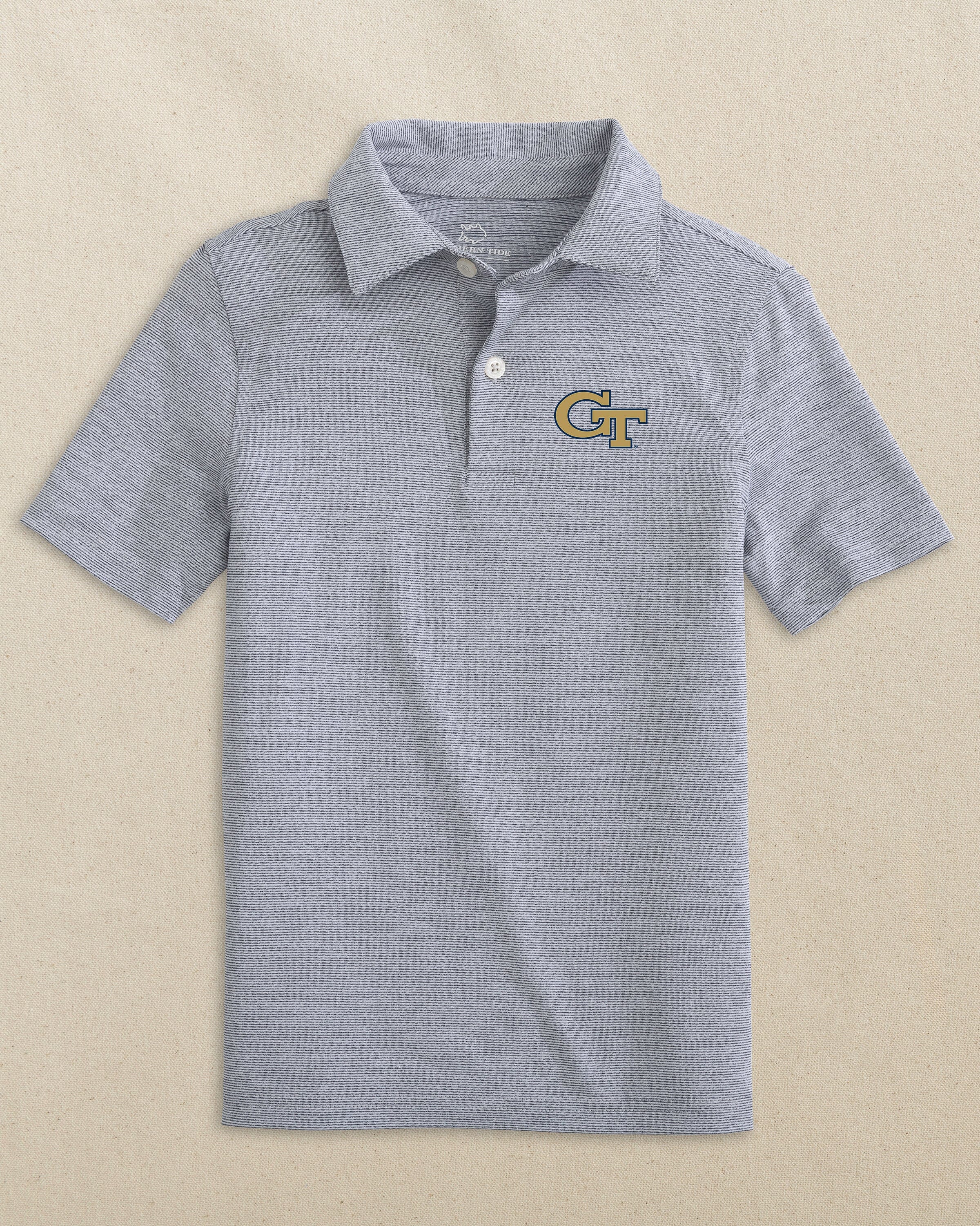 Boys Georgia Tech Driver Spacedye Polo Shirt | Southern Tide