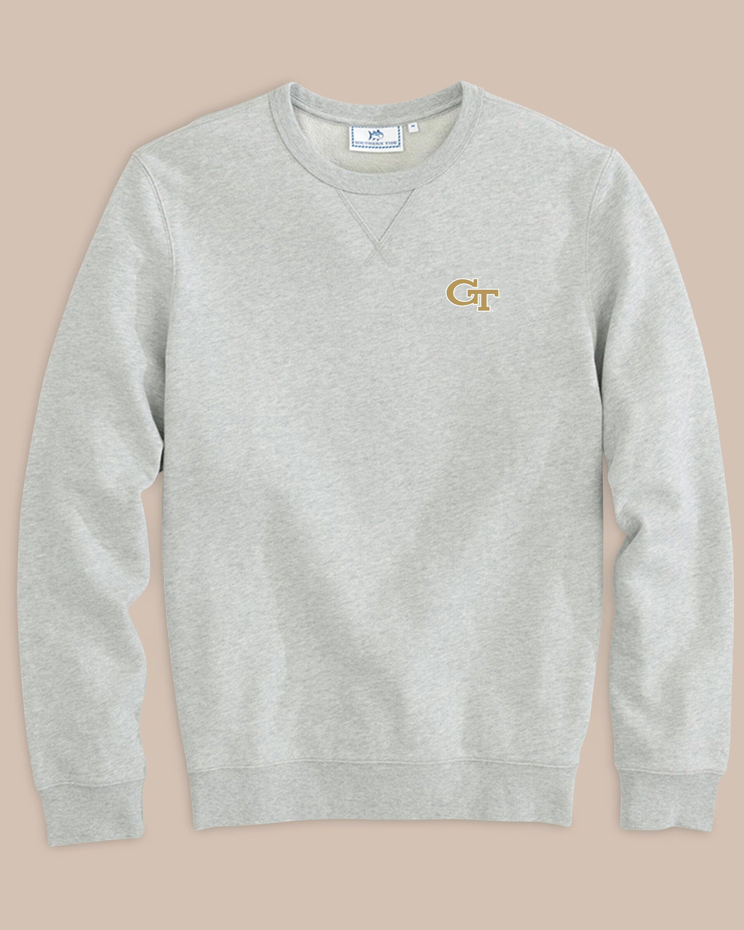 Georgia Tech Upper Deck Pullover Sweater | Southern Tide