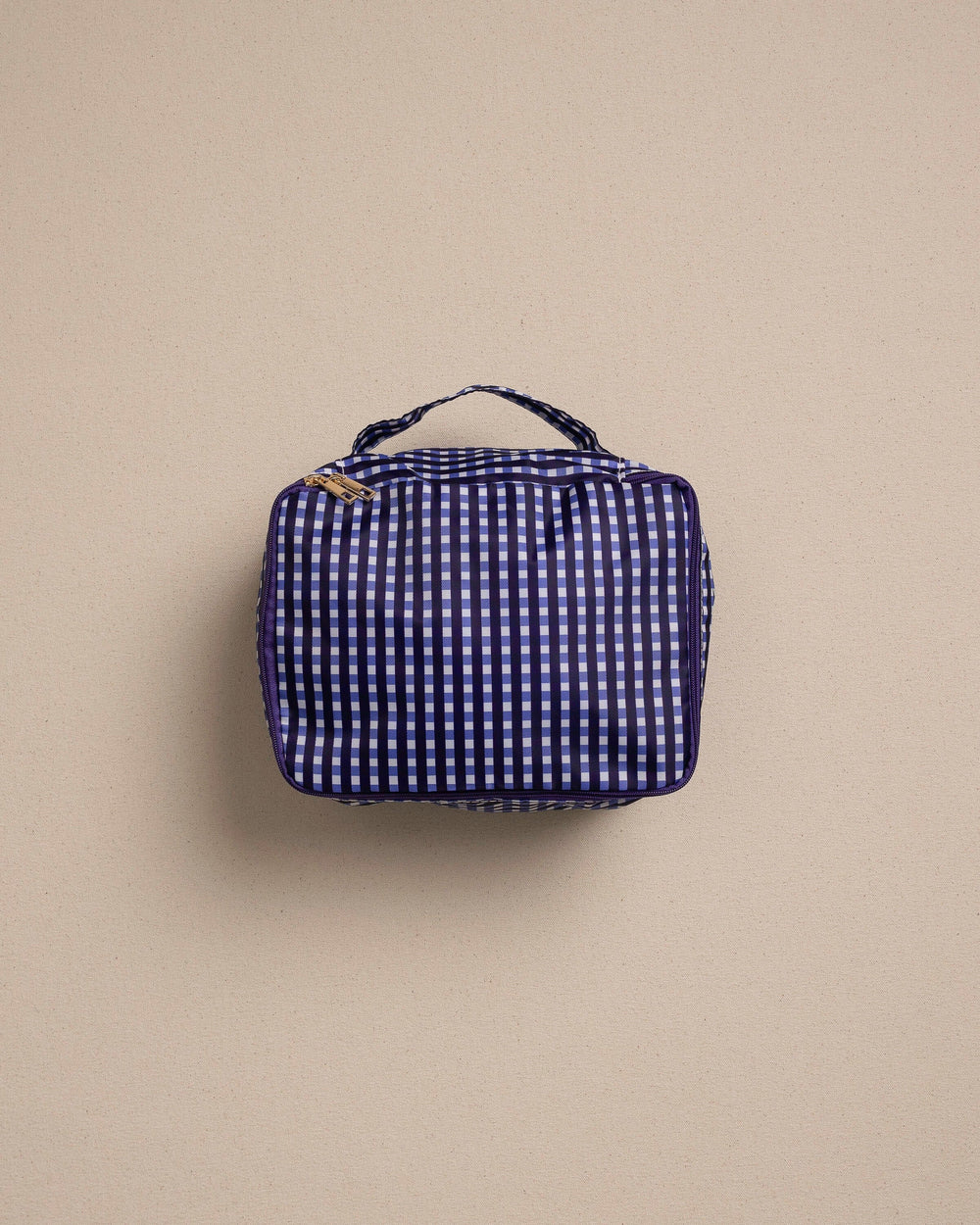 The small view of the Southern Tide Gingham Packing Cubes 4-Piece Set by Southern Tide - Navy