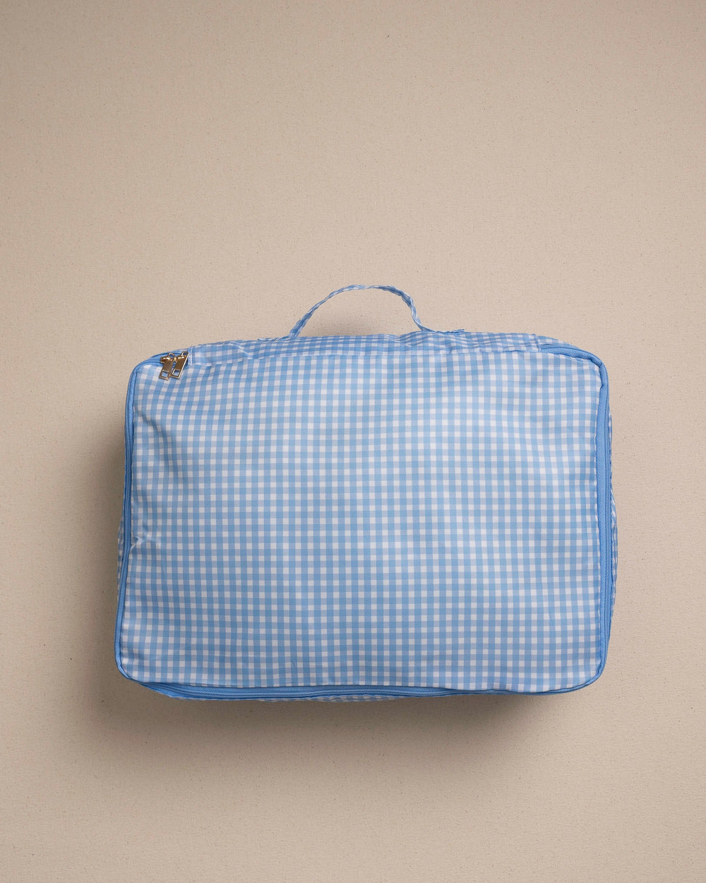 The medium view of the Southern Tide Gingham Packing Cubes 4-Piece Set by Southern Tide - Ocean Channel