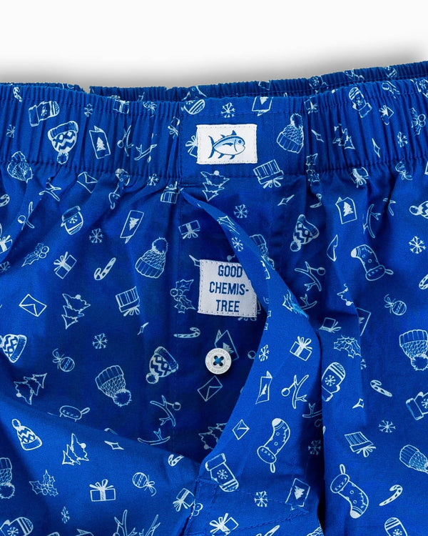 Men's Concepts Sport White Yale Bulldogs Epiphany Allover Print Knit Boxer  Shorts