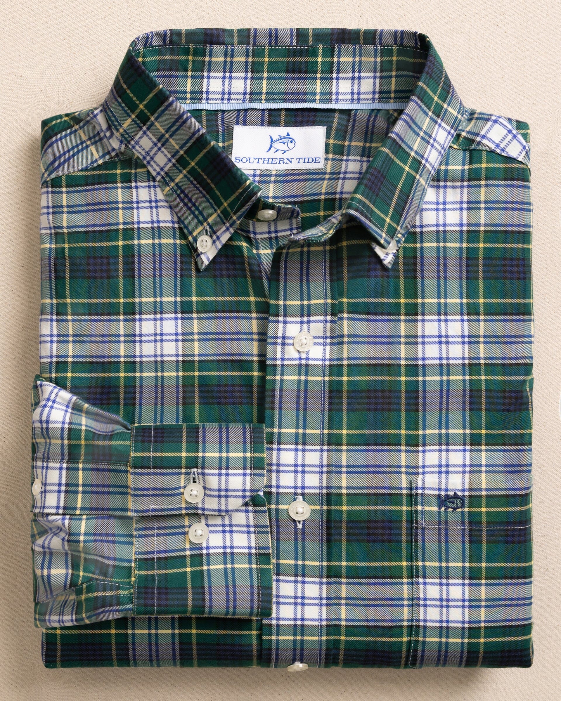 シャツ ACUOD Front Tartan Shirts Men's Gordon Tartan Skipjack Sport Shirt | Southern Tide