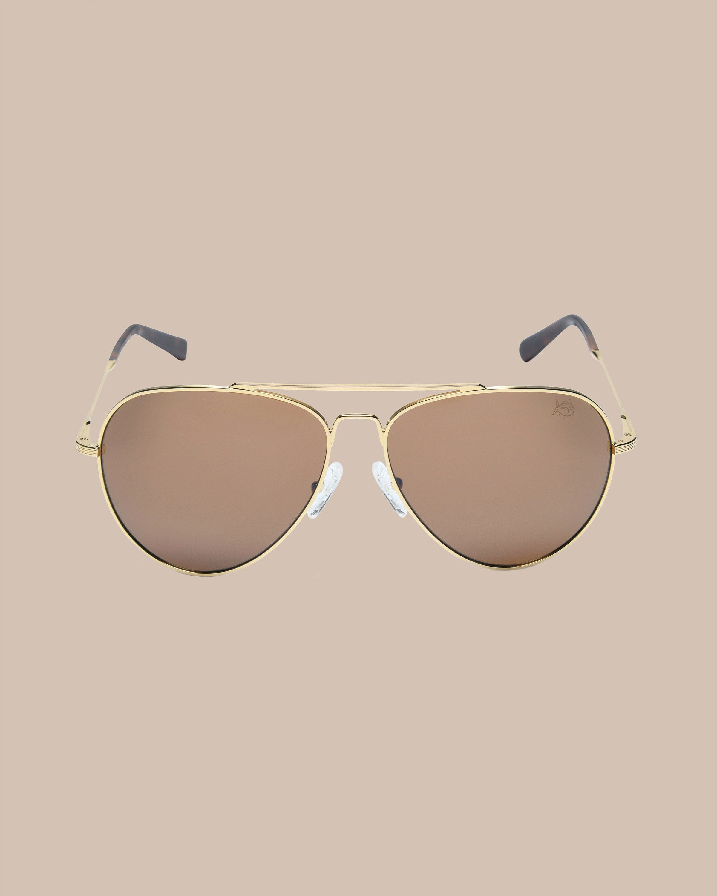 Greenville Aviator Sunglasses | Southern Tide display picture 1