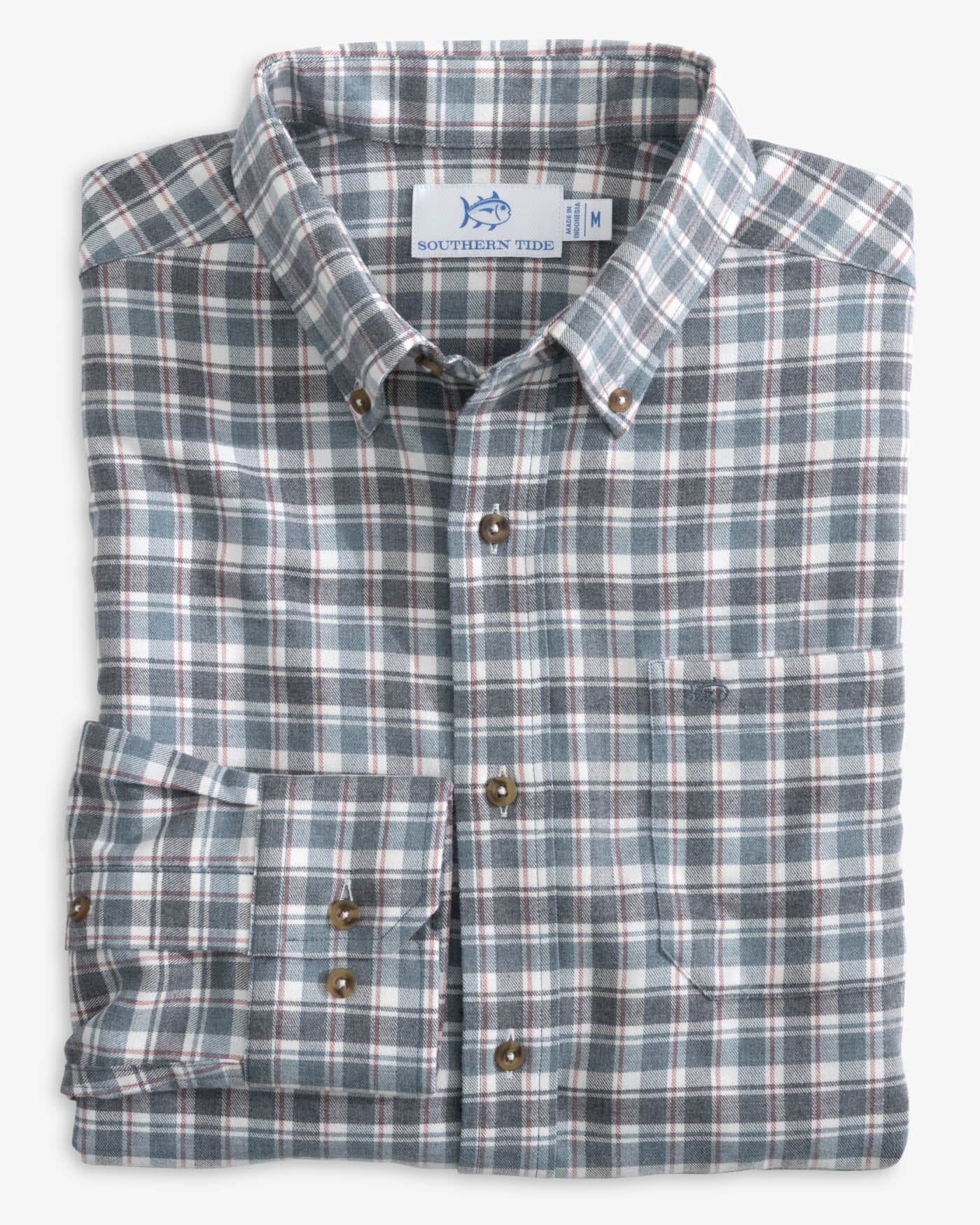 Men's Chipley Plaid Intercoastal Flannel Sport Shirts | Southern Tide