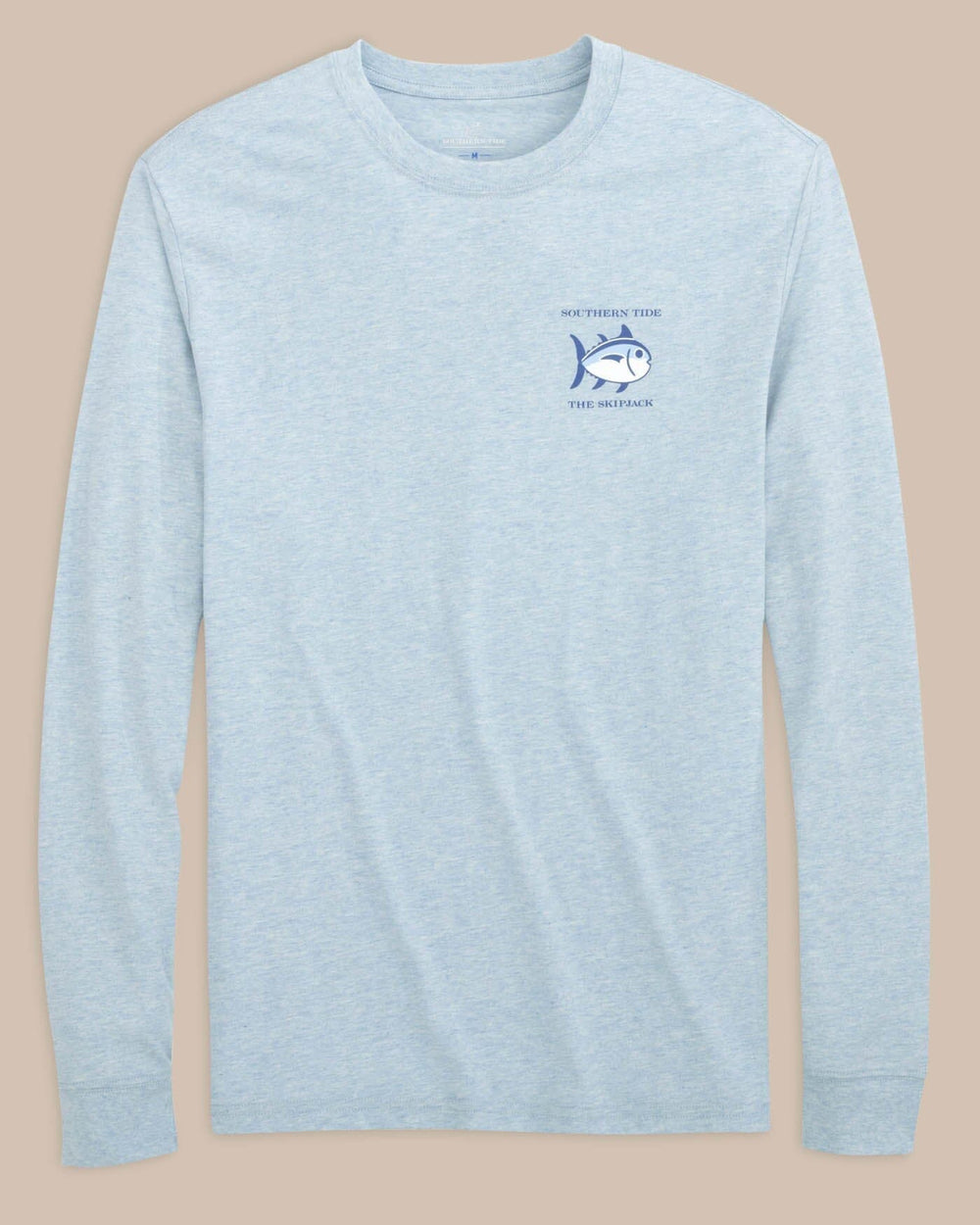 Heather Original Skipjack Long Sleeve T-shirt M_T-Shirts Southern Tide 