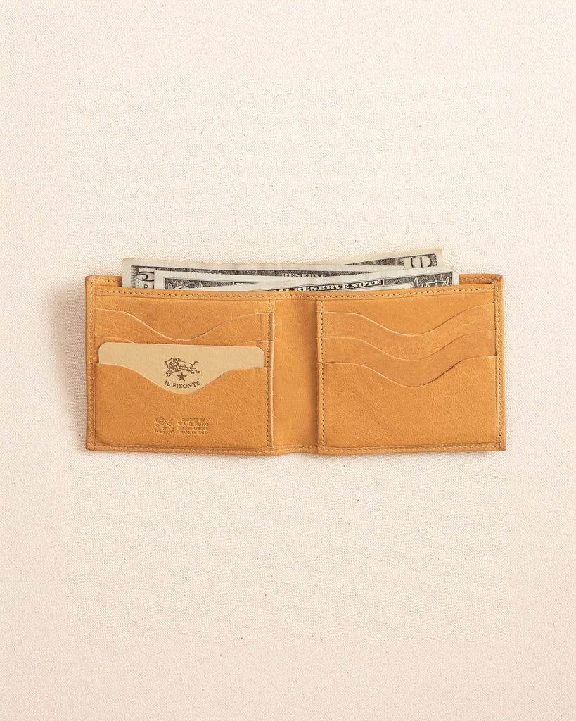 【IL BISONTE】 original leather wallet Il Bisonte Classic Bifold Wallet | Southern Tide