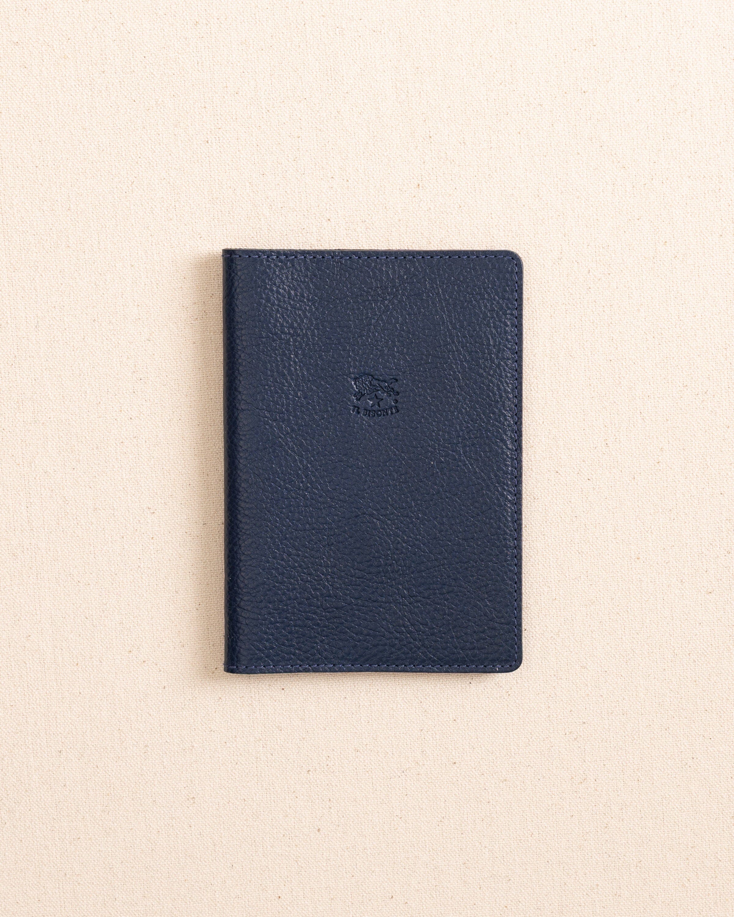 il-bisonte-passport-case-blue-