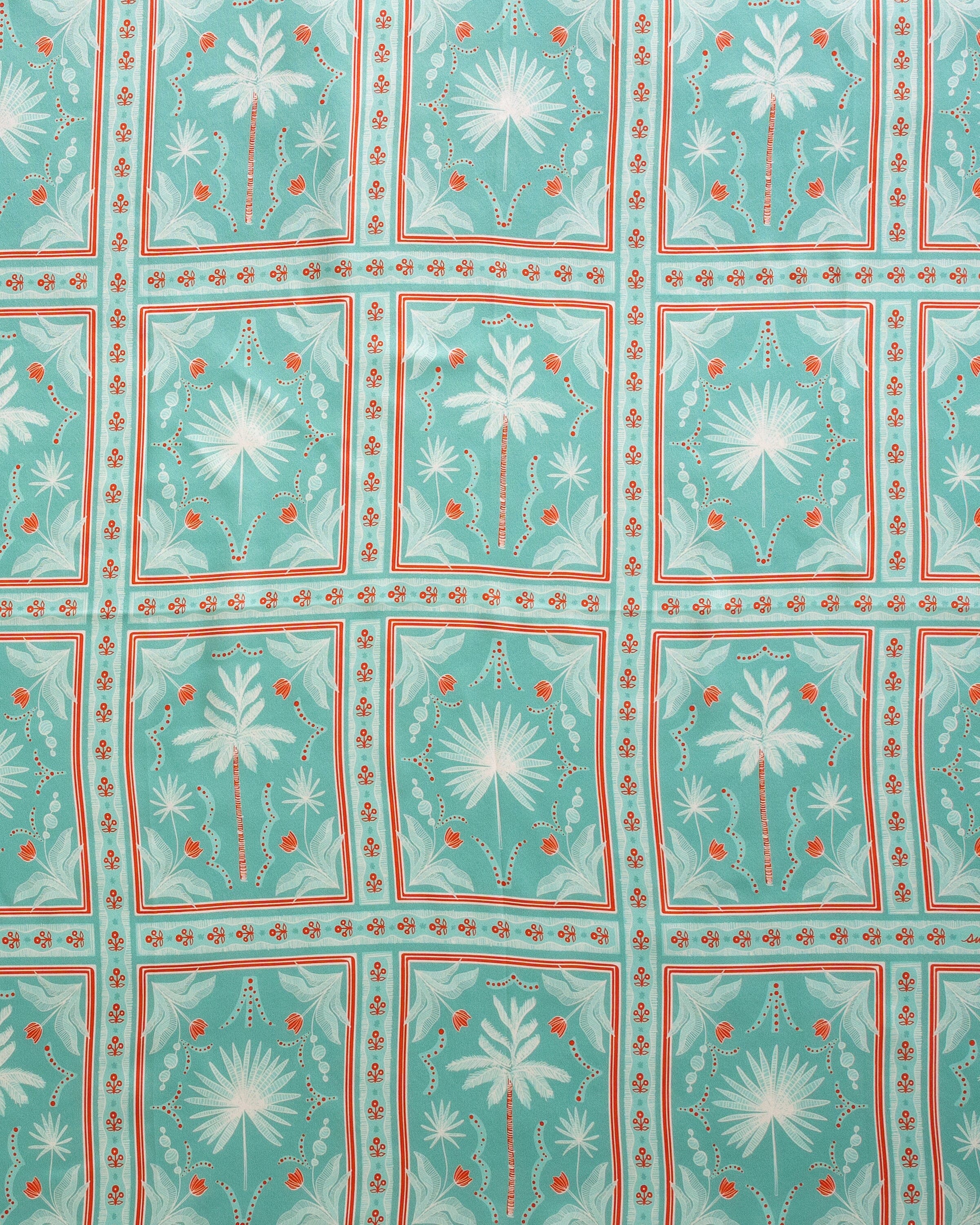 Southern Tide x Swells - Illustrated Palms Scarf | Southern Tide