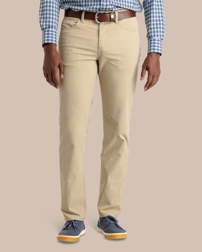 Men's Performance Chino Pants in Khaki