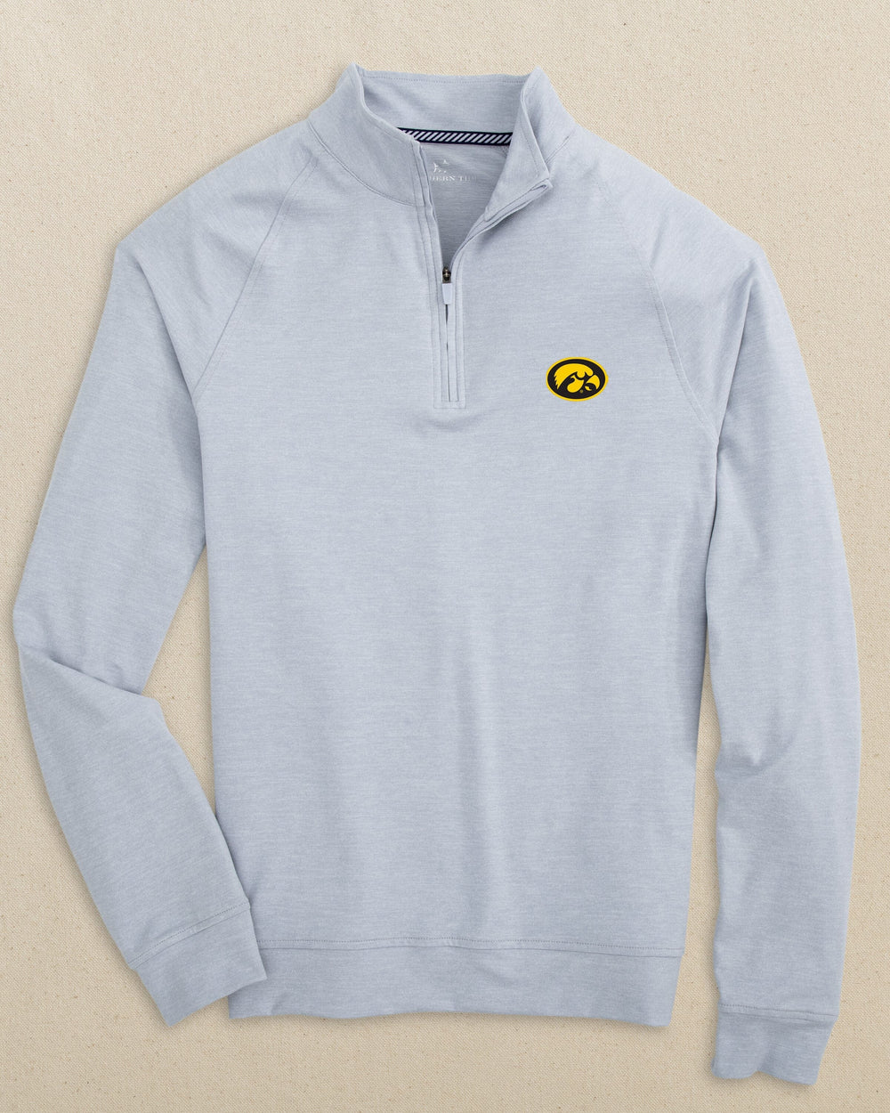 Iowa Hawkeyes Cruiser Quarter Zip C_Outerwear Southern Tide 