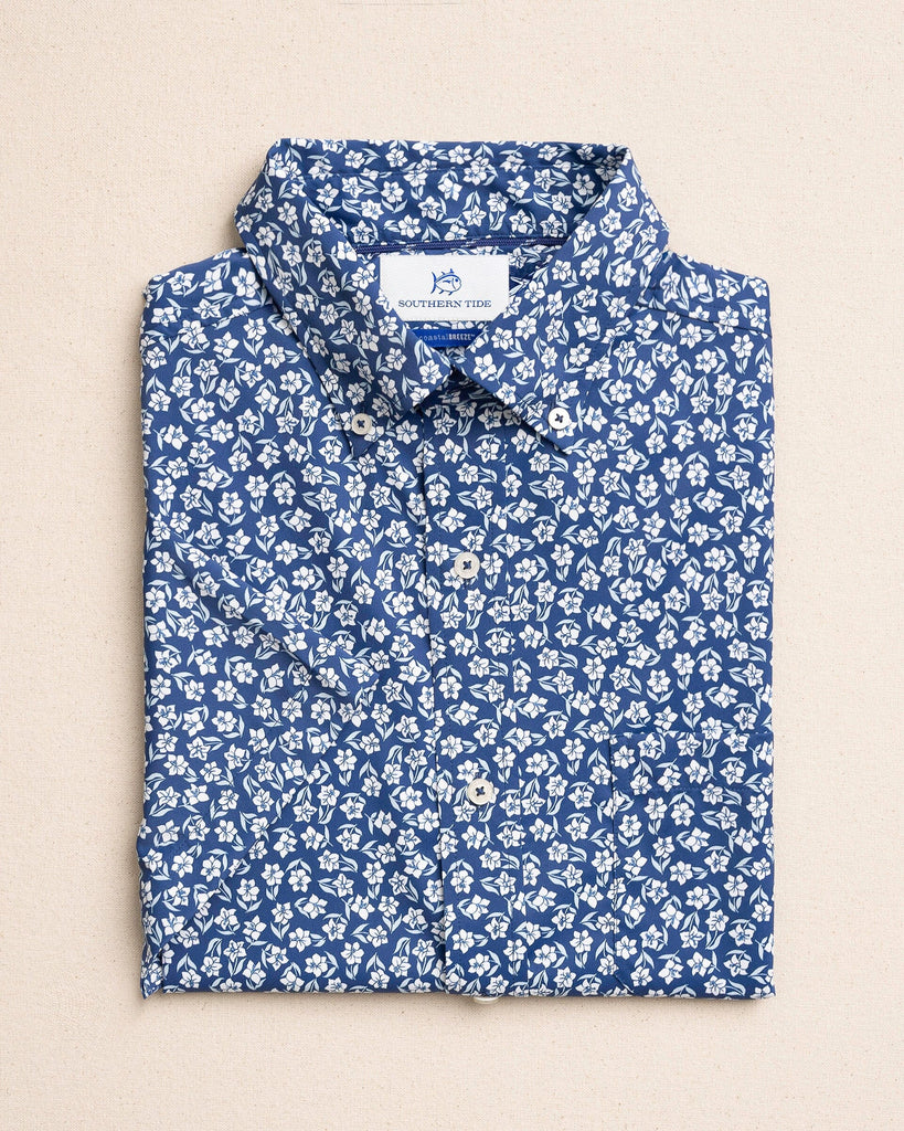 how to wash navy dress blues Men's Island Infusion Short Sleeve Sport Shirt