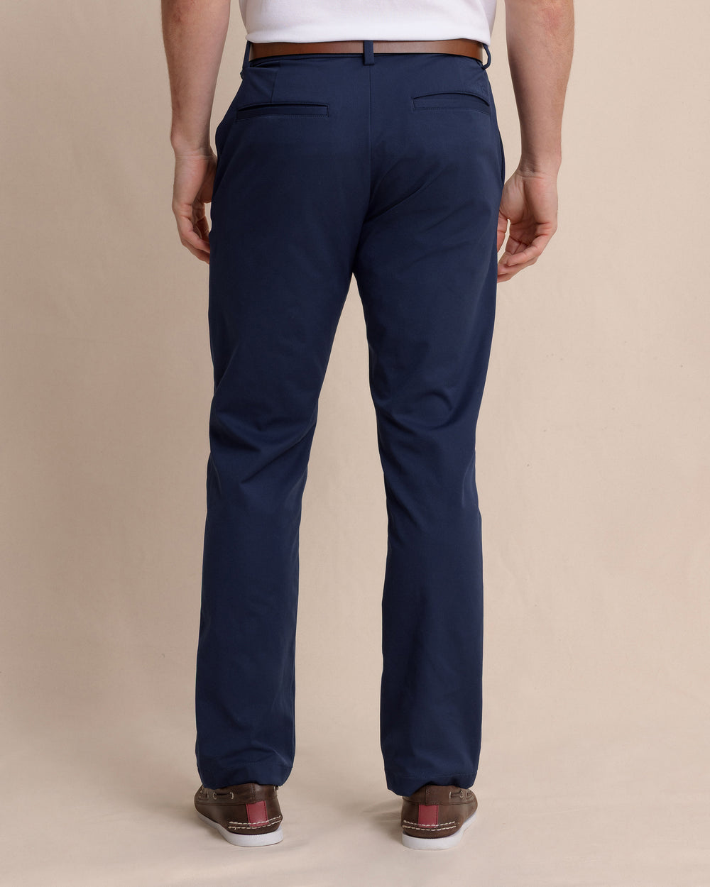 The back view of the Southern Tide Jack Performance Pant by Southern Tide - True Navy