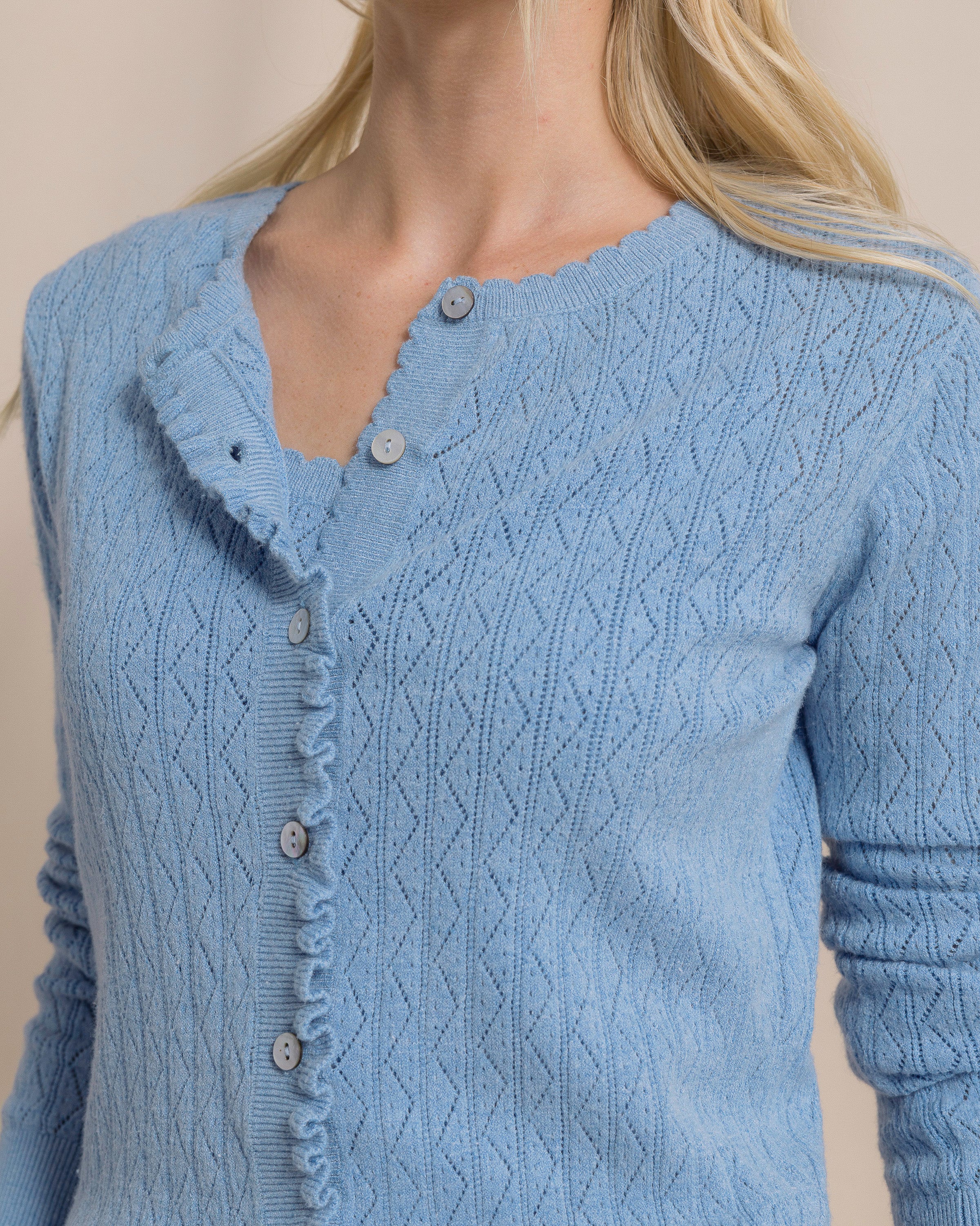 Women's Josefine Pointelle Cardigan | Southern Tide