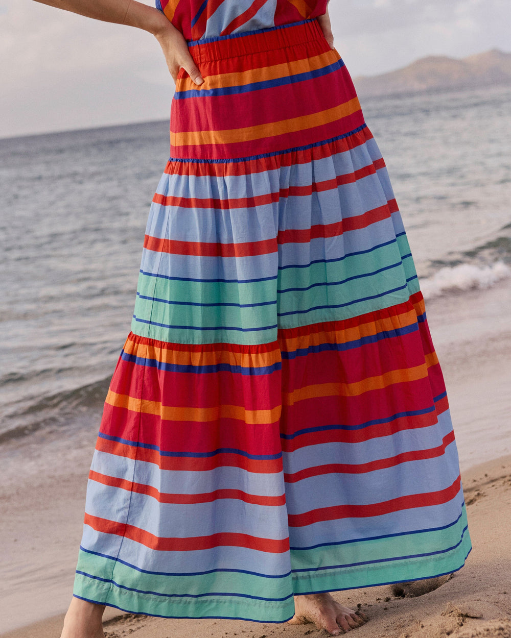 The lifestyle view of the Southern Tide Juliet Calypso by Southern Tide - Calypso Berry