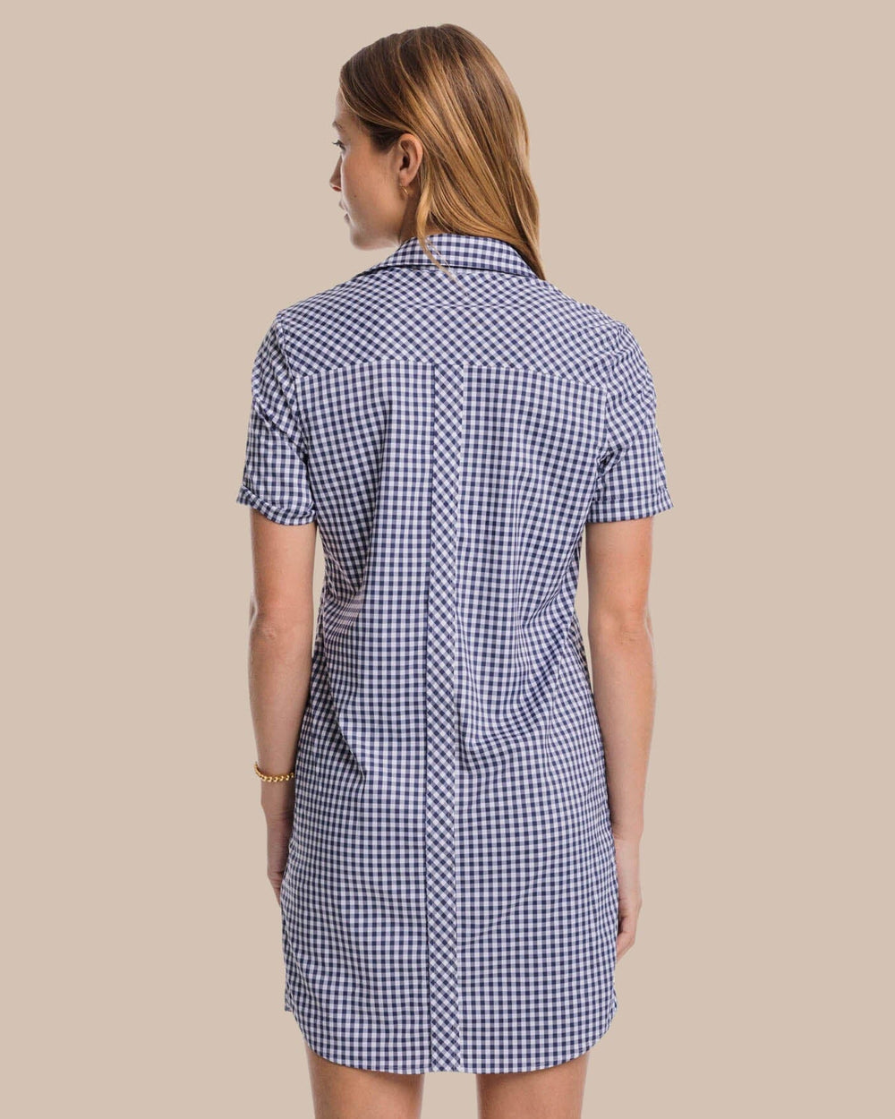 Women's Kamryn brrr Intercoastal Gingham Dress | Southern Tide Women's Kamryn brrr Intercoastal Gingham Dress | Southern Tide