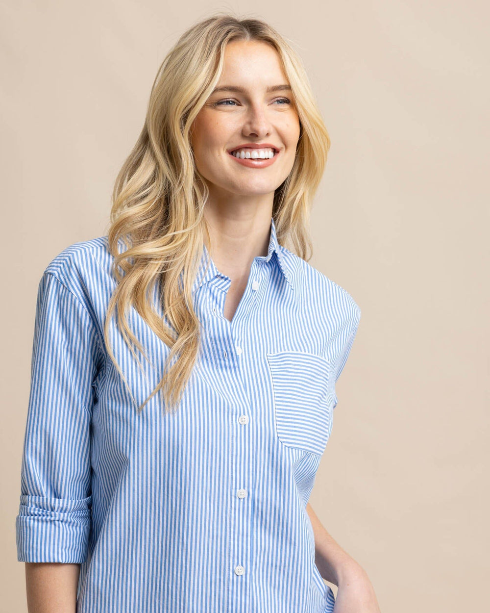 striped dress shirt women's Women's striped shirt