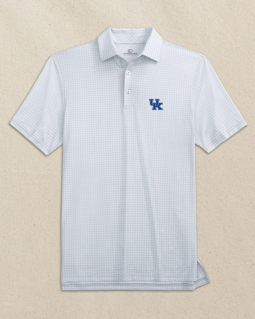 Men's Kentucky Wildcats Driver Dunes Edge Plaid Polo | Southern Tide