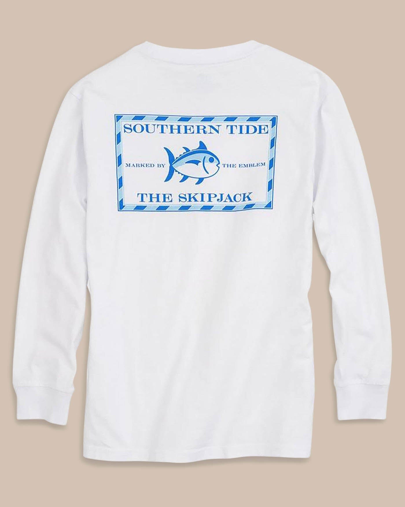 Kids' Graphic Tees - Long Sleeve Logo T-Shirt | Southern Tide