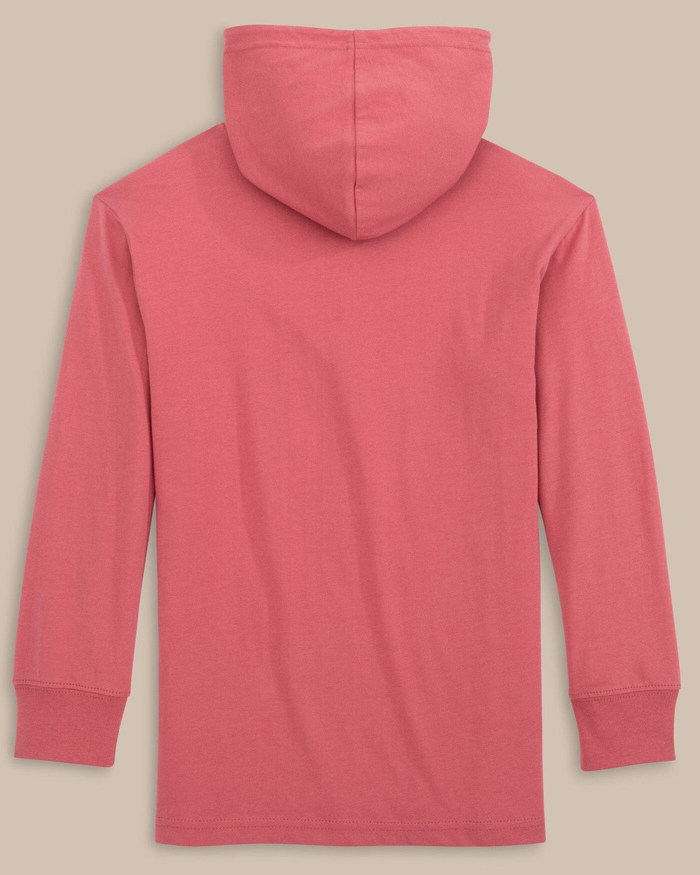 The back view of the Southern Tide Kids Skipjack Fashion Hoodie by Southern Tide - Baroque Rose