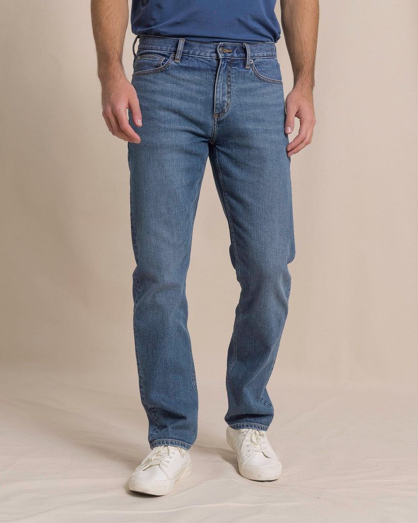 Men's King Street Denim Pant - Medium Wash | Southern Tide