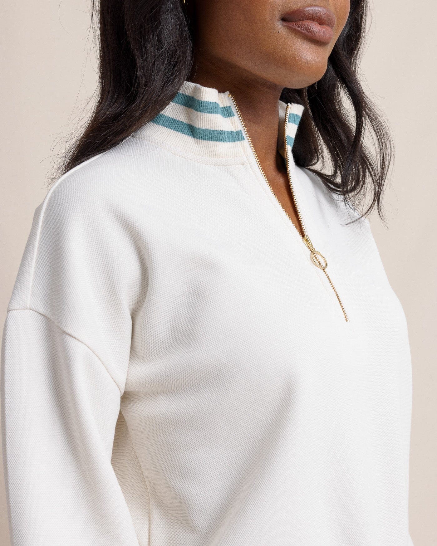 Women's Mercy Luxe Lounge Half Zip Pullover | Southern Tide