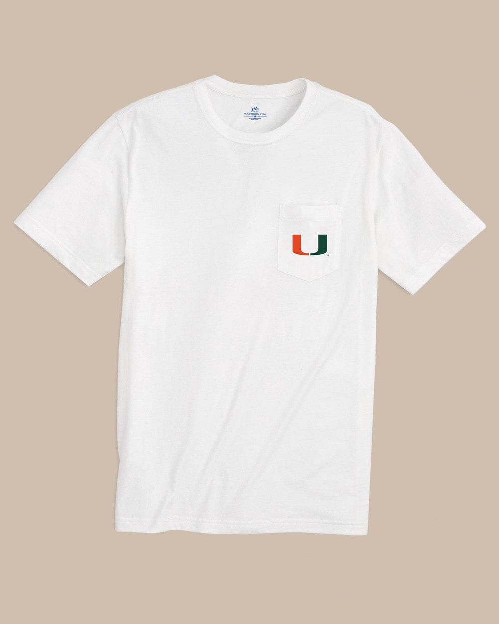 Miami Hurricanes Embroidered Short Sleeve T-Shirt Southern Tide