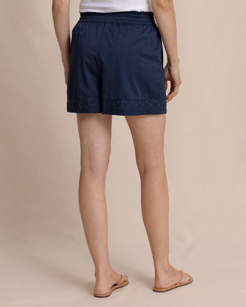 Women's Nance Embroidered Shorts | Southern Tide Women's Nance Embroidered Shorts | Southern Tide