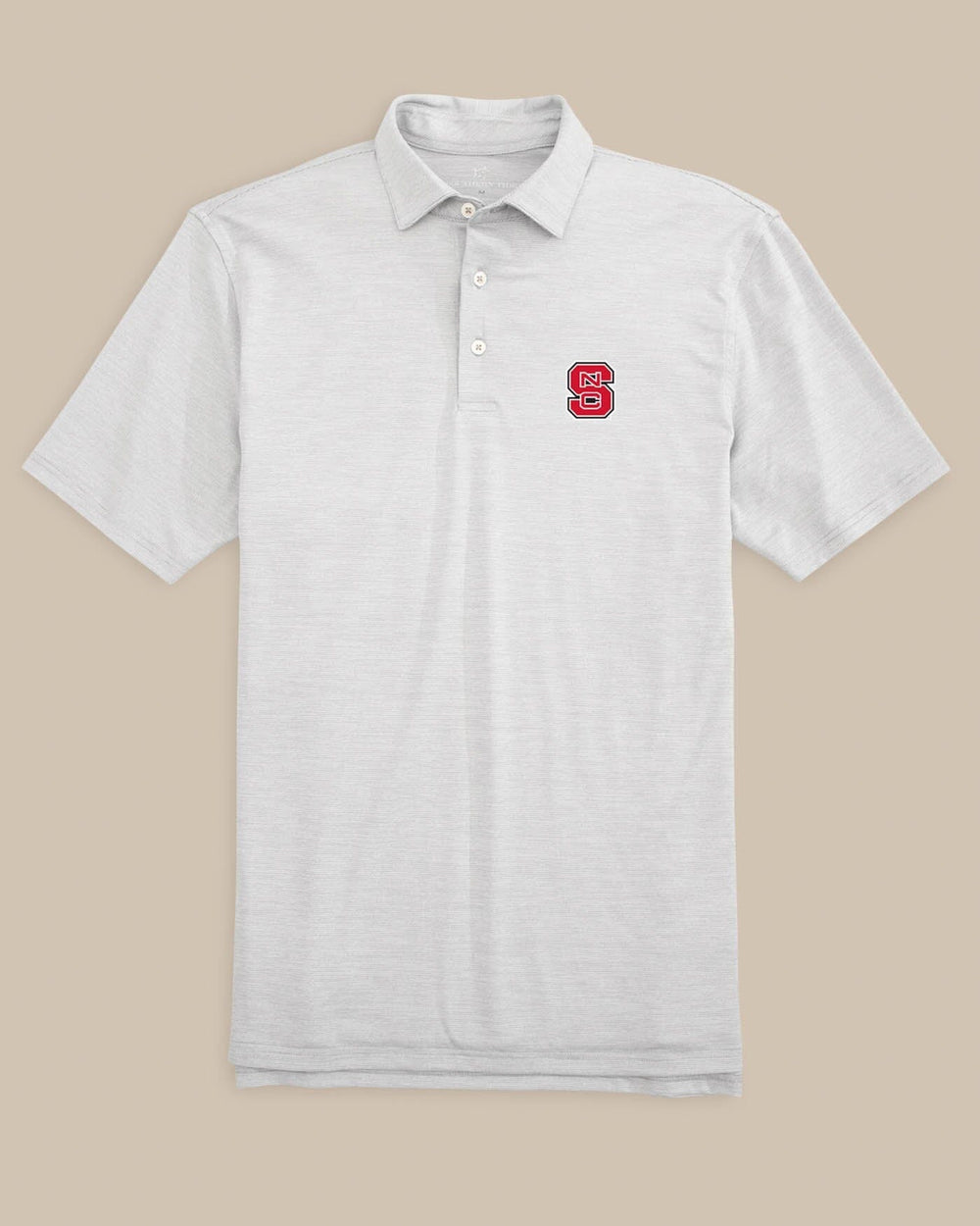 NC State Driver Spacedye Polo Shirt C_Polo Shirts Southern Tide 