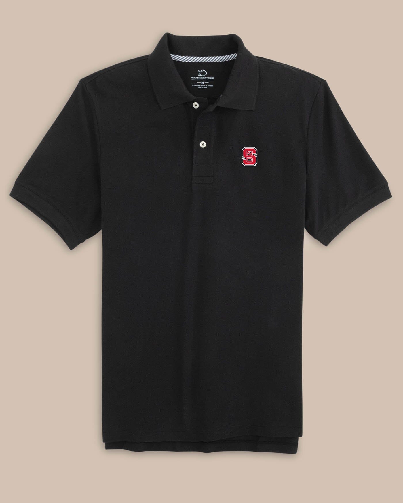 NC State Wolfpack Short Sleeve Skipjack Polo | Southern Tide