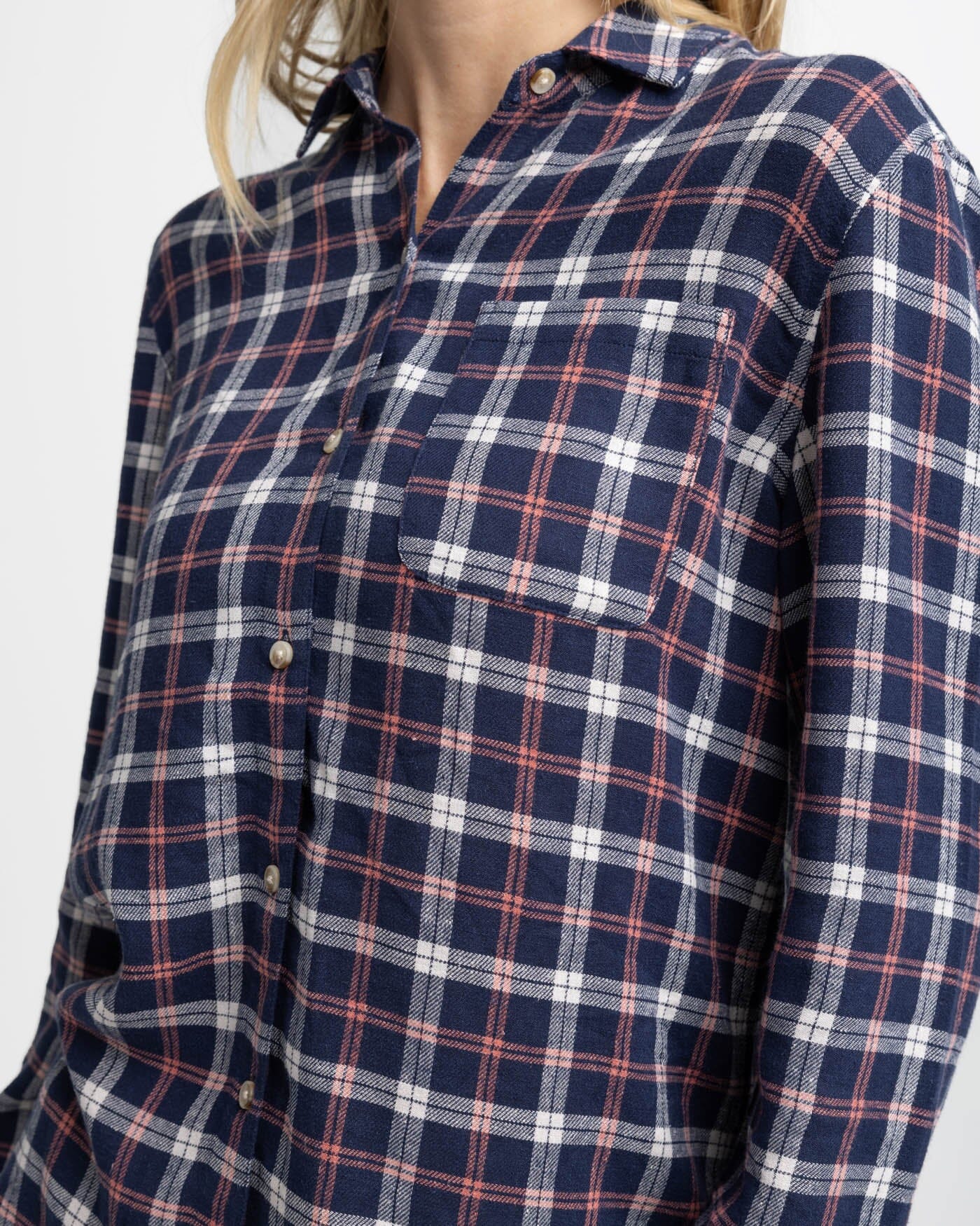 Women's Niki Chilly Morning Plaid Shirt | Southern Tide