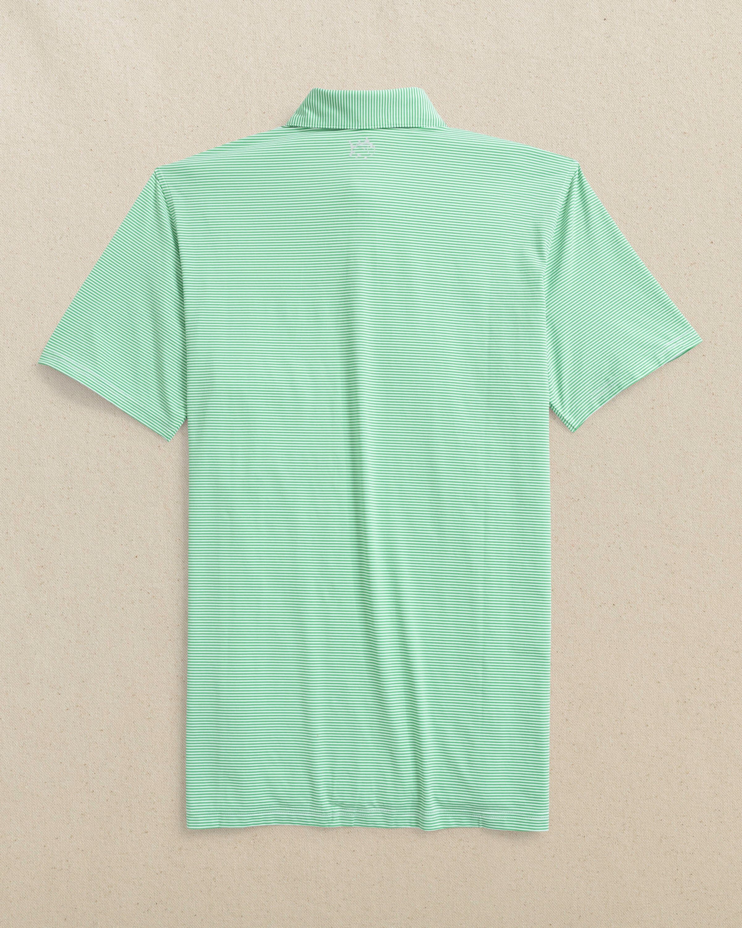 Men's Notre Dame brrr°®-eeze Meadowbrook Stripe Polo | Southern Tide