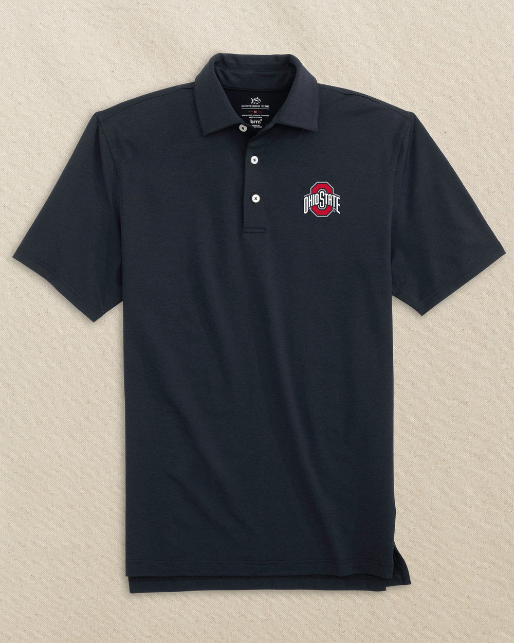 Ohio State Buckeyes brrr°®-eeze Heather Performance Polo C_Polo Shirts Southern Tide 
