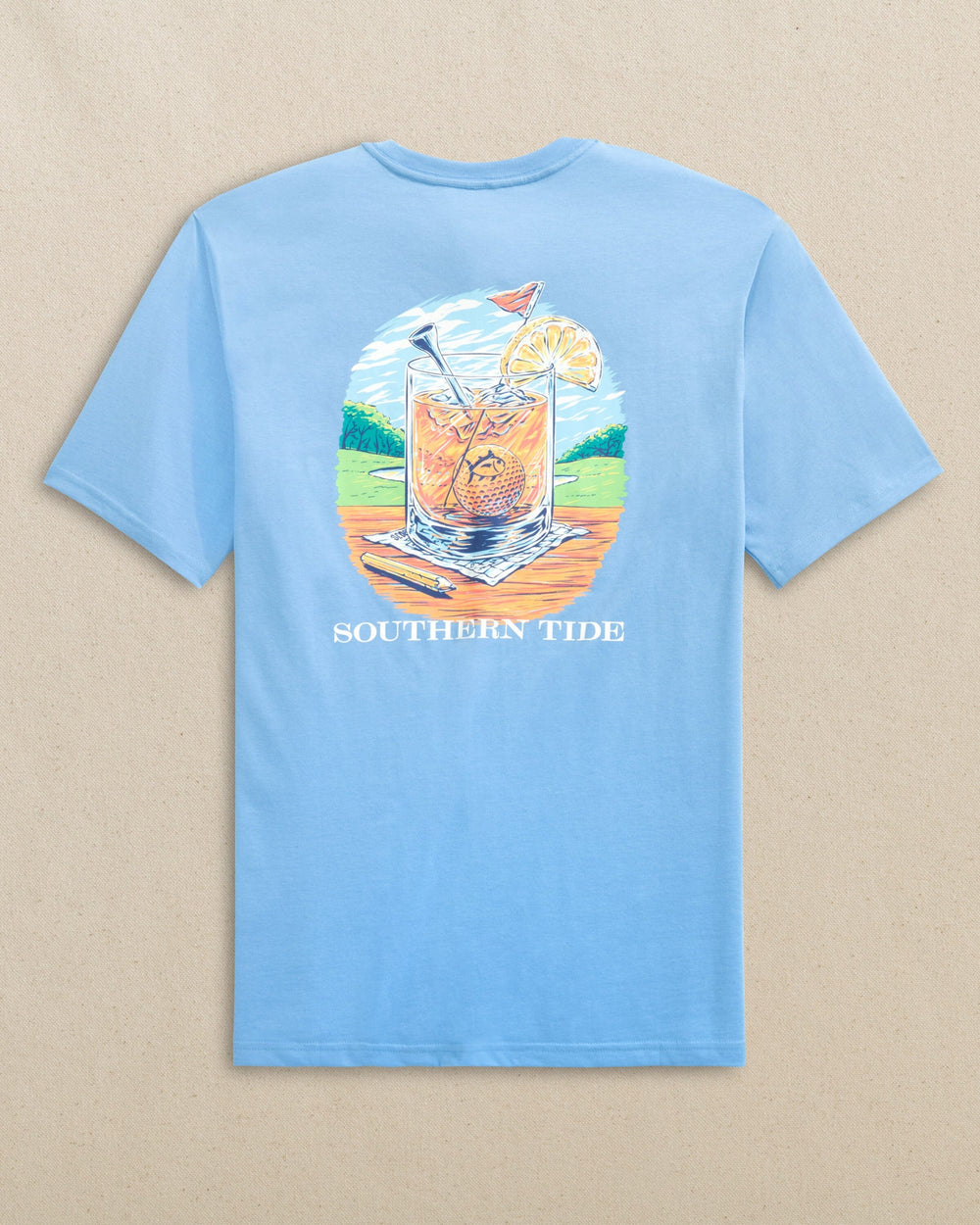 The back view of the Southern Tide One and Done Short Sleeve T-Shirt by Southern Tide - Ocean Channel
