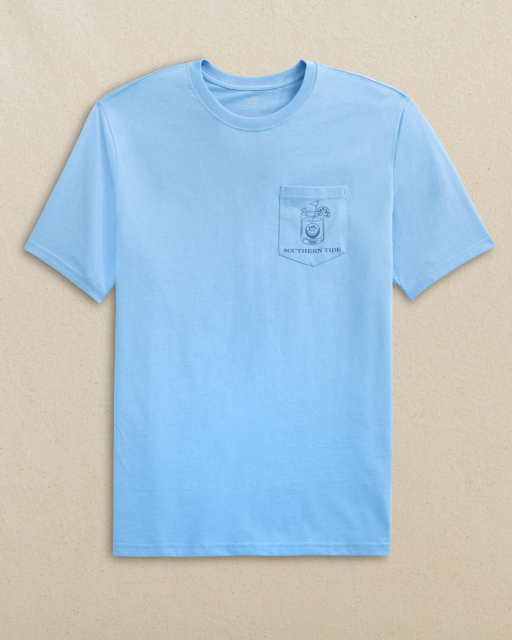 The front view of the Southern Tide One and Done Short Sleeve T-Shirt by Southern Tide - Ocean Channel