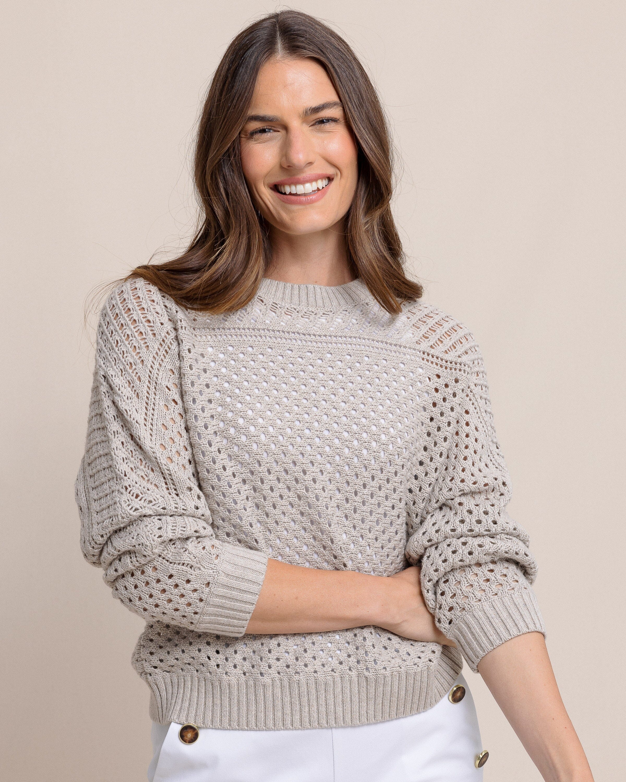 トップス Dear Sisterhood Marble Holes Knit Top Marble Holes Knit Top