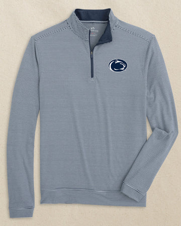 Men's Penn State Nittany Lions Stripe Quarter Zip | Southern Tide