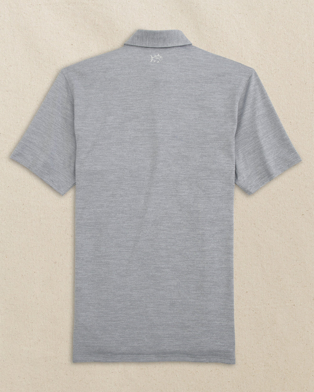The back view of the Southern Tide Penn State Nittany Lions Driver Spacedye Polo by Southern Tide - Navy