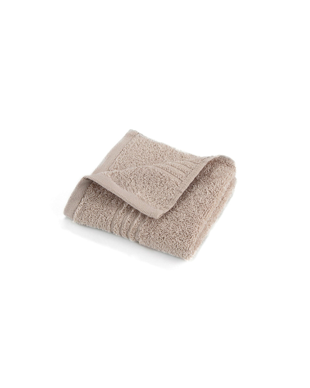 The front view of the Southern Tide Performance 5.0 Bath Towel 6-Piece Set in Sand by Southern Tide - Sand
