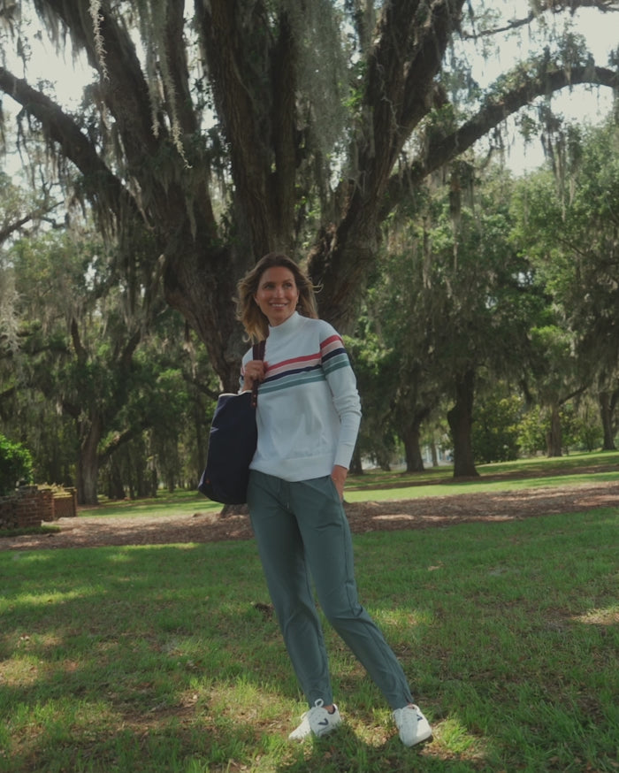 The video of the Southern Tide Brynlee Sweater by Southern Tide - Classic White