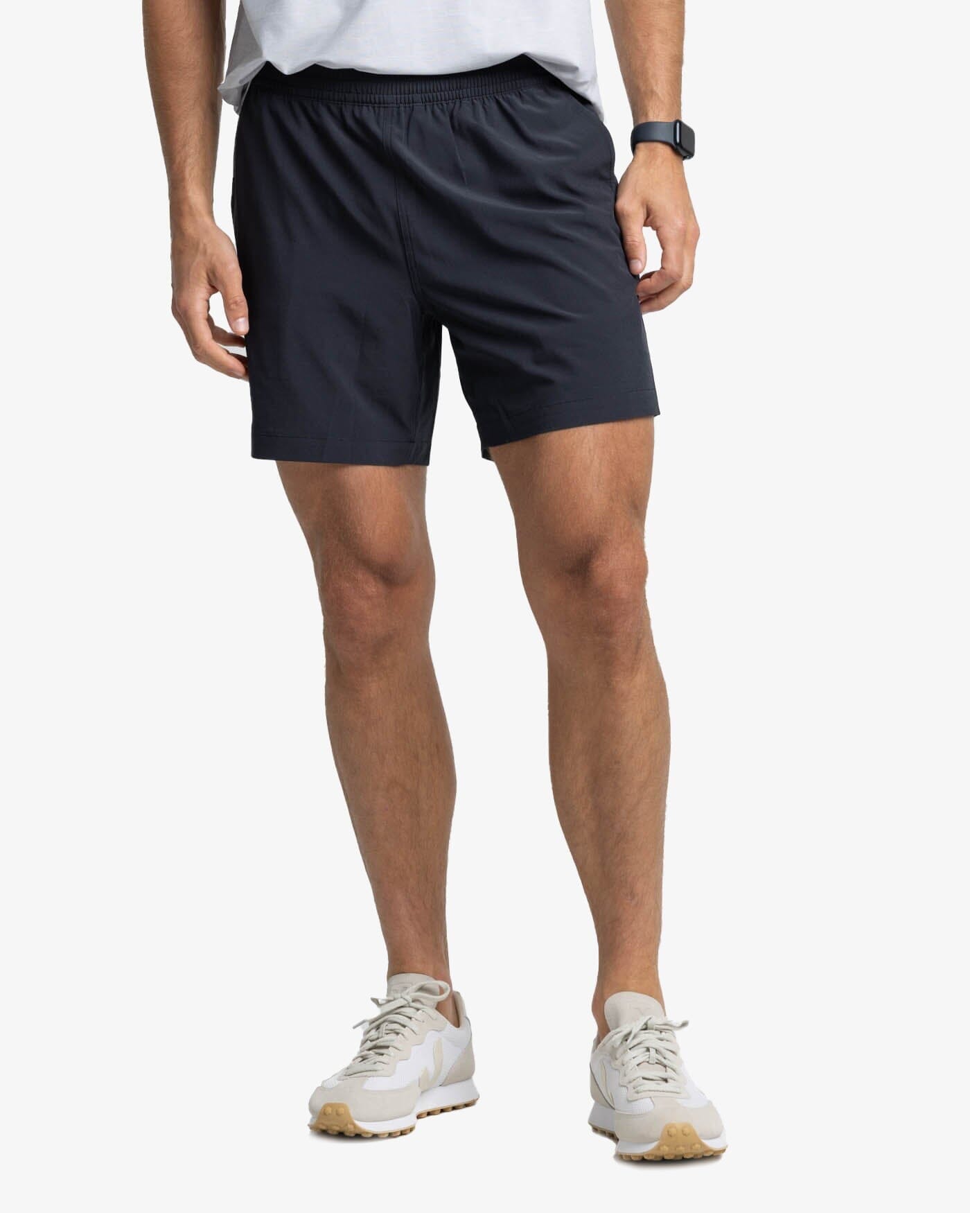 Mens workout shorts sales 6 inch inseam