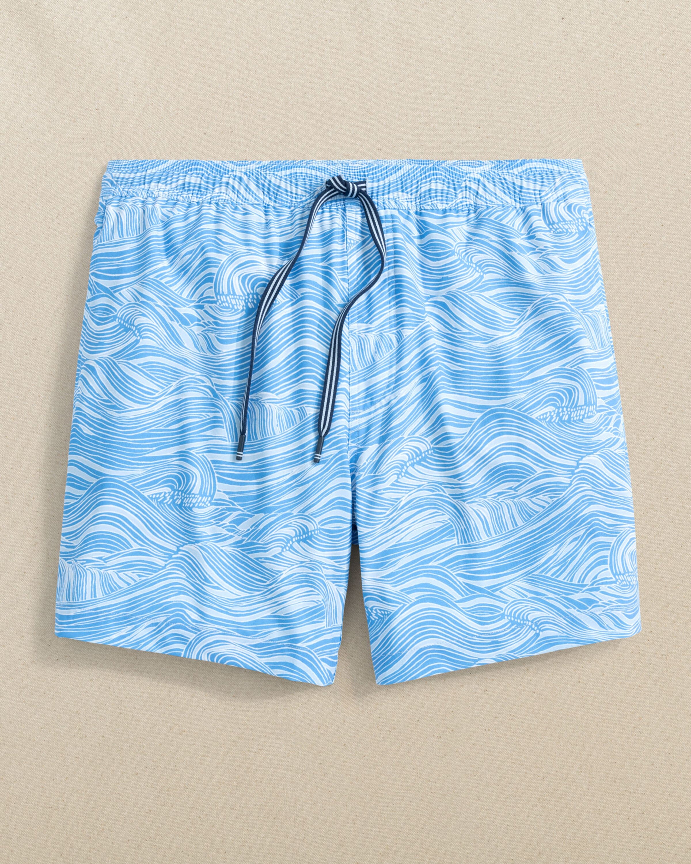 Men's Rolling Waves Swim Trunk | Southern Tide