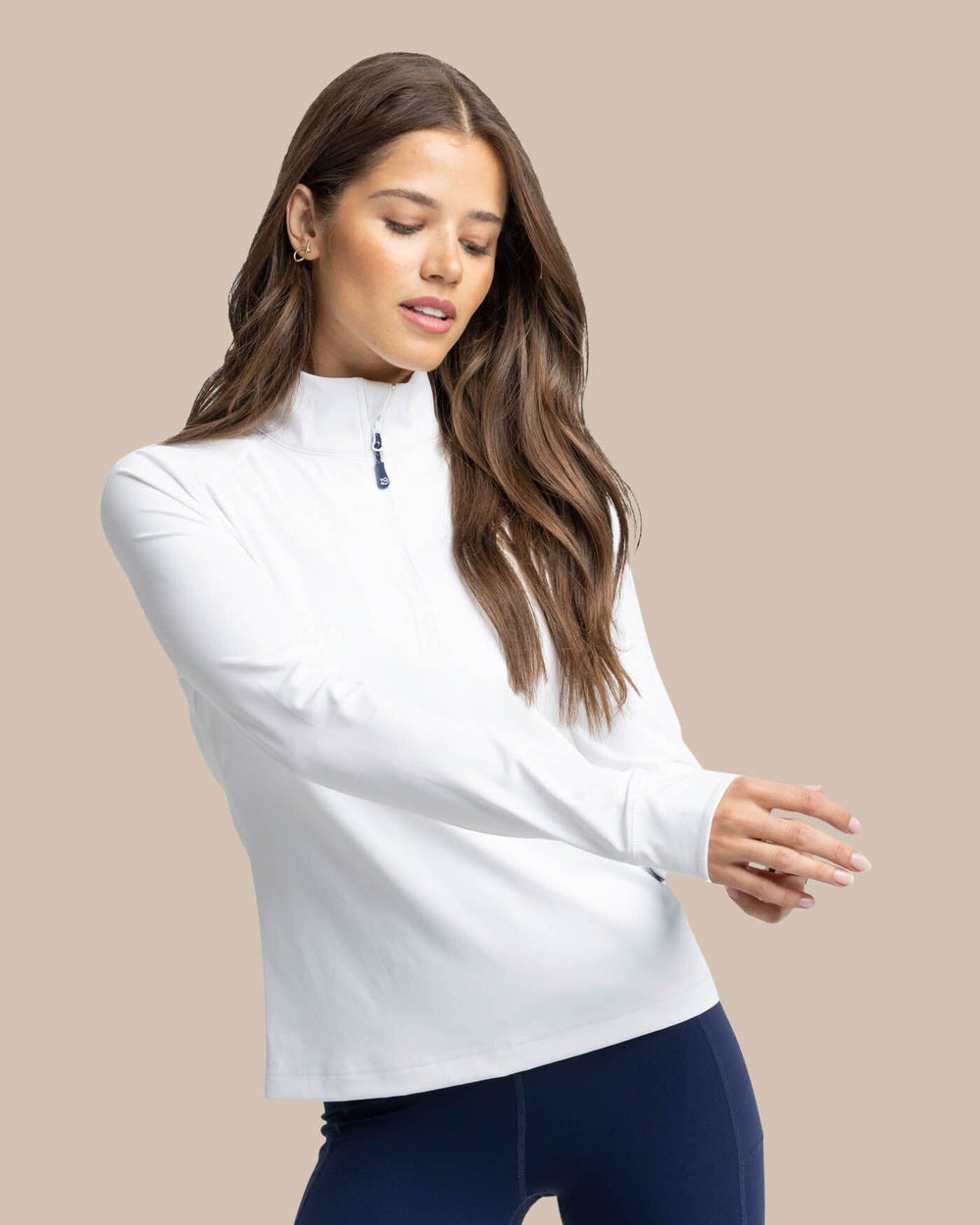 Runaround Quarter Zip Pull Over W_Activewear Southern Tide 