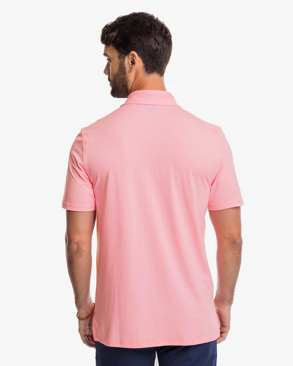 The back view of the Southern Tide Ryder Lilly Polo Shirt by Southern Tide - Mandevilla Baby